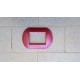PLACCHE COMPATIBILI LIVING INTERNATIONAL IN ABS COLORATE  PER SCATOLE RETTANGOLARI SERIE GLAMOUR BOMBATA