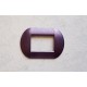 PLACCHE COMPATIBILI LIVING INTERNATIONAL IN ABS COLORATE  PER SCATOLE RETTANGOLARI SERIE GLAMOUR BOMBATA