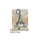 LAMPADARIO LAMPADARI IN OTTONE LUCE 12V.  PER PRESEPI