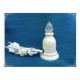 LUCCIOLA A LED CON TRASFORMATORE DA 3,5V CON CAVO E SPINA LUCE 6500K