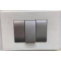PLACCA BIANCA N.1 COMPATIBILE LIVING LIGHT - INTERNATIONAL PER IL SUPPORTO BLU ABS