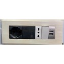 PLACCA BIANCO PERLA N. 21 IN ABS COMPATIBILE LIVING LIGHT INTERNATIONAL 3 4 7 POSTI