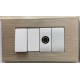 PLACCA CHAMPAGNE N. 13 IN ABS COMPATIBILE LIVING LIGHT INTERNATIONAL 3 4 7 POSTI