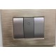 PLACCA SABBIA DORATA N.4 COMPATIBILE LIVING LIGHT INTERNATIONAL 3 4 7 POSTI