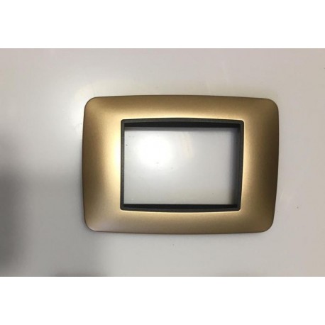 PLACCA TITANIUM COMPATIBILE LIVING INTERNATIONAL 6603 PLACCHETTE COPRINTERRUTTORI