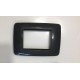 PLACCA ACCIAIO SCURO COMPATIBILE LIVING INTERNATIONAL 6603 PLACCHETTE COPRINTERRUTTORI