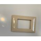 PLACCA VIMAR PLANA AVORIO C9903 COMPATIBILE PLACCHETTE COPRINTERRUTTORI
