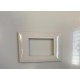 PLACCA COMPATIBILE VIMAR PLANA BIANCA C9903 PLACCHE ABS COPRINTERRUTTORI TASTO 3 4 7 PO