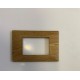 PLACCA COMPATIBILE VIMAR BAMBOO LEGNO C9903 PLACCHE ABS COPRINTERRUTTORI TASTO 3 4 7 PO