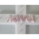 CROCE PLEXIGLASS PERSONALIZZATA 16 LED LUCE BIANCA CON BATTERIE