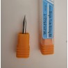 FRESATRICE PUNTE PER CNC 1 FLAUTO MILLING CUTTER PLEXI LEGNO PLASTIC DIAM 0.6