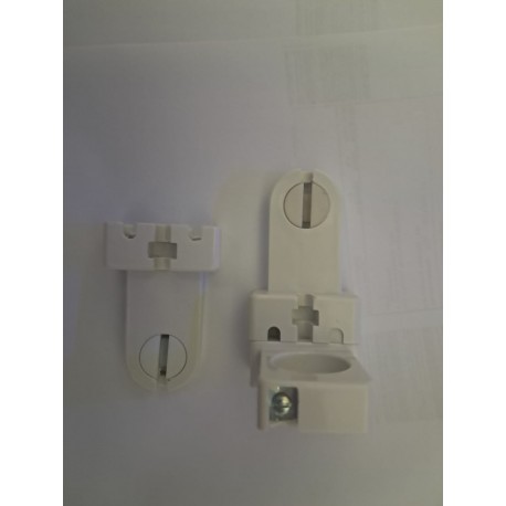 Portalampada per fluorescenti lineari + Porta starter T8/T10/T12