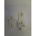 Portalampada per fluorescenti lineari + Porta starter T8/T10/T12