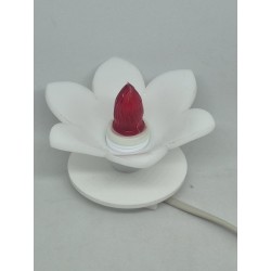 LUCCIOLA GIGLIO IN PLEXIGLASS CON LAMPADINA NEON 220V.