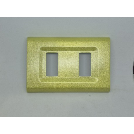 PLACCA GIALLO MONKEY METALLIZZATO PER SCATOLE RETTANGOLARI SERIE ELITE