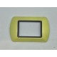 PLACCA PLACCHETTA COMPATIBILE LIVING INTERNATIONAL GIALLO MONKEY METALLIZZATO