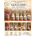 LUMINO VOTIVO A BATTERIE SACRO RELIGIOSO LUCI LED DA PERSONALIZZARE IDEA REGALO