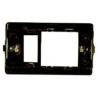 SUPPORTO SCHUKO+1 POSTO PER SCATOLE 3 POSTI