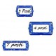 SUPPORTO 3 POSTI COLORE NERO