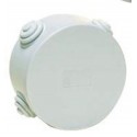 Cassetta stagna  65 x 35 con passacavi colore grigio
