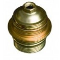 Portalampade filettato in ottone E 14