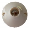 Portalampada rotonda E14 per punto luce interno