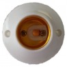 Portalampada rotonda E27 per punto luce interno