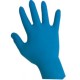 Guanti blu in nitrile taglia