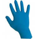 Guanti blu in nitrile taglia