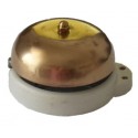 Campanello rinforzato per esterno vintage/oro 230V. - 6/14V.