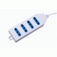 Multipresa bipasso con cavo e spina 10/16 A 3 uscite bivalenti in linea