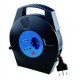 Avvolgicavo con sblocco mt. 10 con 2 prese bivalenti+1schuko+sblocco