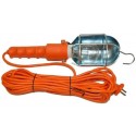 Portalampada a gabietta con interruttore luminoso port. Max 60W 10mt