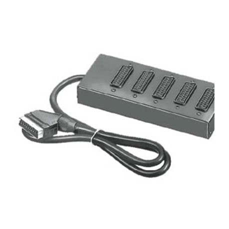 MULTIPRESA 5 POSTI SCART 21 POLI
