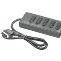 MULTIPRESA 5 POSTI SCART 21 POLI