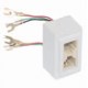 DOPPIA PRESA 1 MODULO COMPATIBILE CON LA SERIE MAGIC