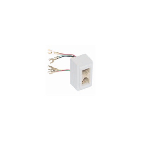 DOPPIA PRESA 1 MODULO COMPATIBILE CON LA SERIE MAGIC