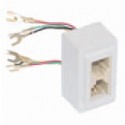 DOPPIA PRESA 1 MODULO COMPATIBILE CON LA SERIE MAGIC