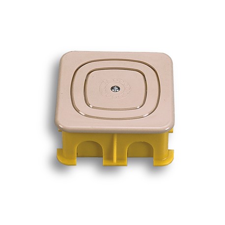 SCATOLA DA INCASSO TELEFONO CON COPERCHIO