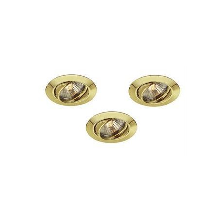 FARETTO INCASSO ORIENTABILE ORO