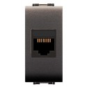 PRESA TELEFONICA RJ 11 6/4P COMPATIBILE LIVING INTERNATIONAL