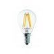 SFERA TRASPARENTE A LED 4W E14/E27