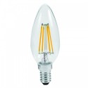 OLIVA TSPARENTE A LED E14 4W