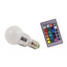 LAMPADA E27 RGB + TELECOMANDO