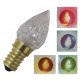 LAMPADINA VOTIVA E14 2 LED 24V.