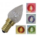 LAMPADINA VOTIVA E14 2 LED 24V.