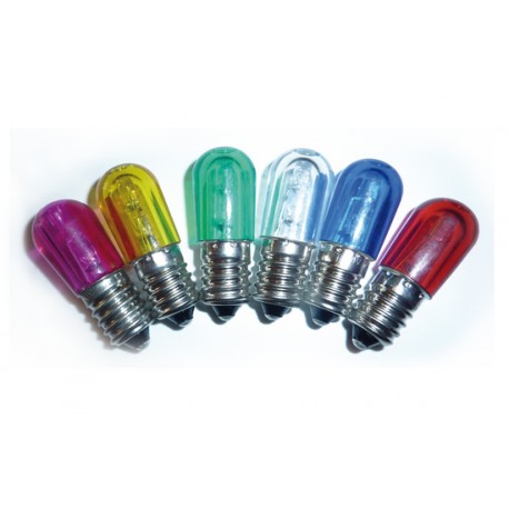 LAMPADA LED E14 PER LUMINARIE 14V. COLORATA