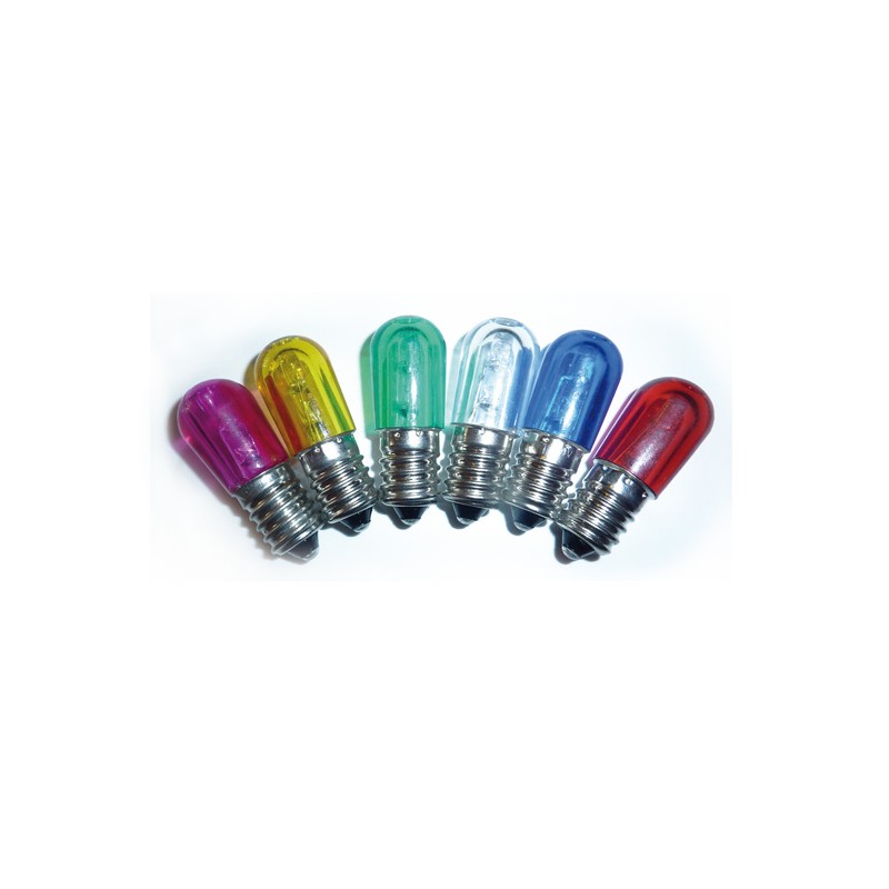 LAMPADA LED E14 PER LUMINARIE 14V. COLORATA - FATMA ITALIA SRL