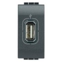 PRESA 1 USB COMPATIBILE LIVING INTERNATIONAL