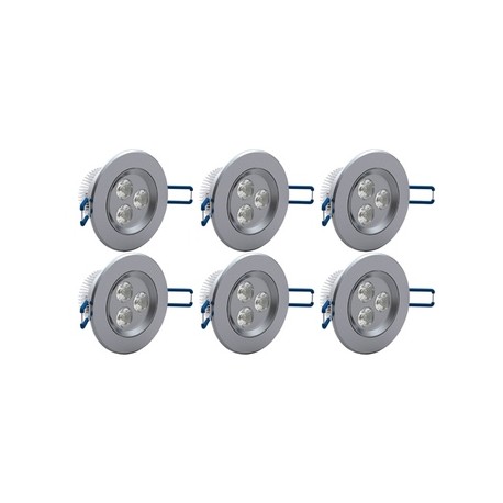 FARO DA INCASSO A LED 3W